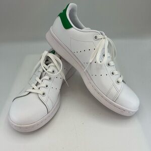 Adidas Stan Smith Sneakers White/Green M20605 Size 5 US Classic Tennis Shoes